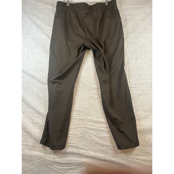 GRADUAL Womens XL Dark Olive Green Athleisure Jogger Pants Drawstring Waist - Picture 3 of 5